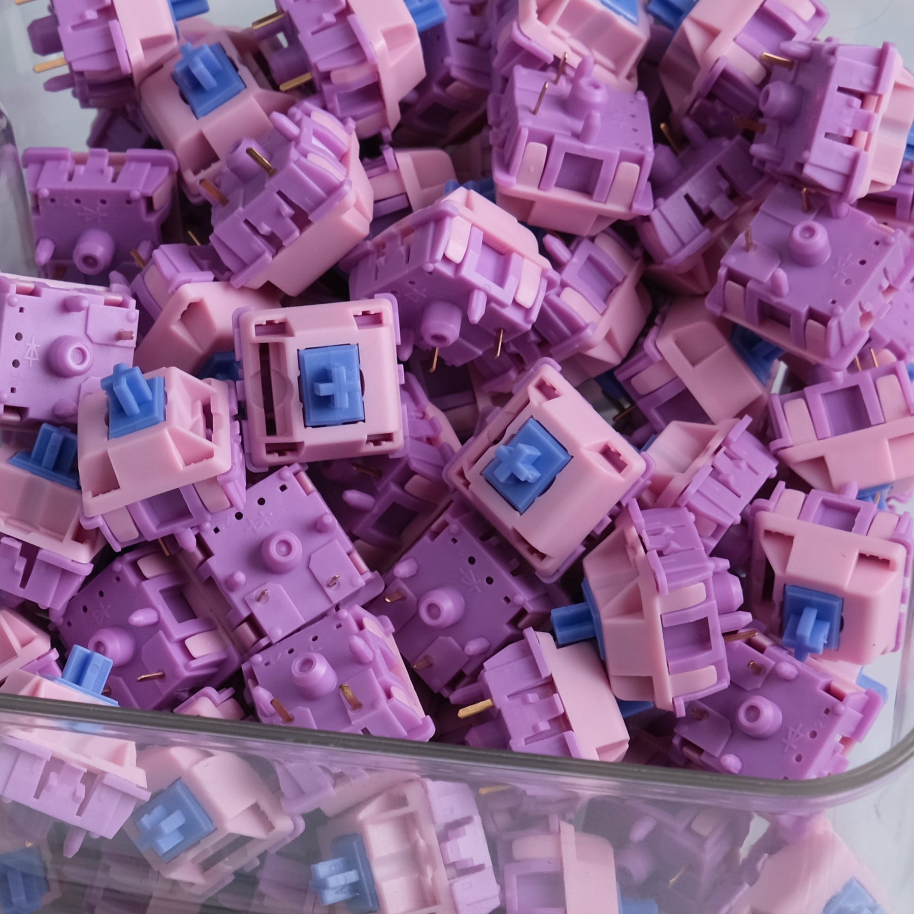 JWK Blue Lotus Linear Switch by 古月 Studio axiom studios