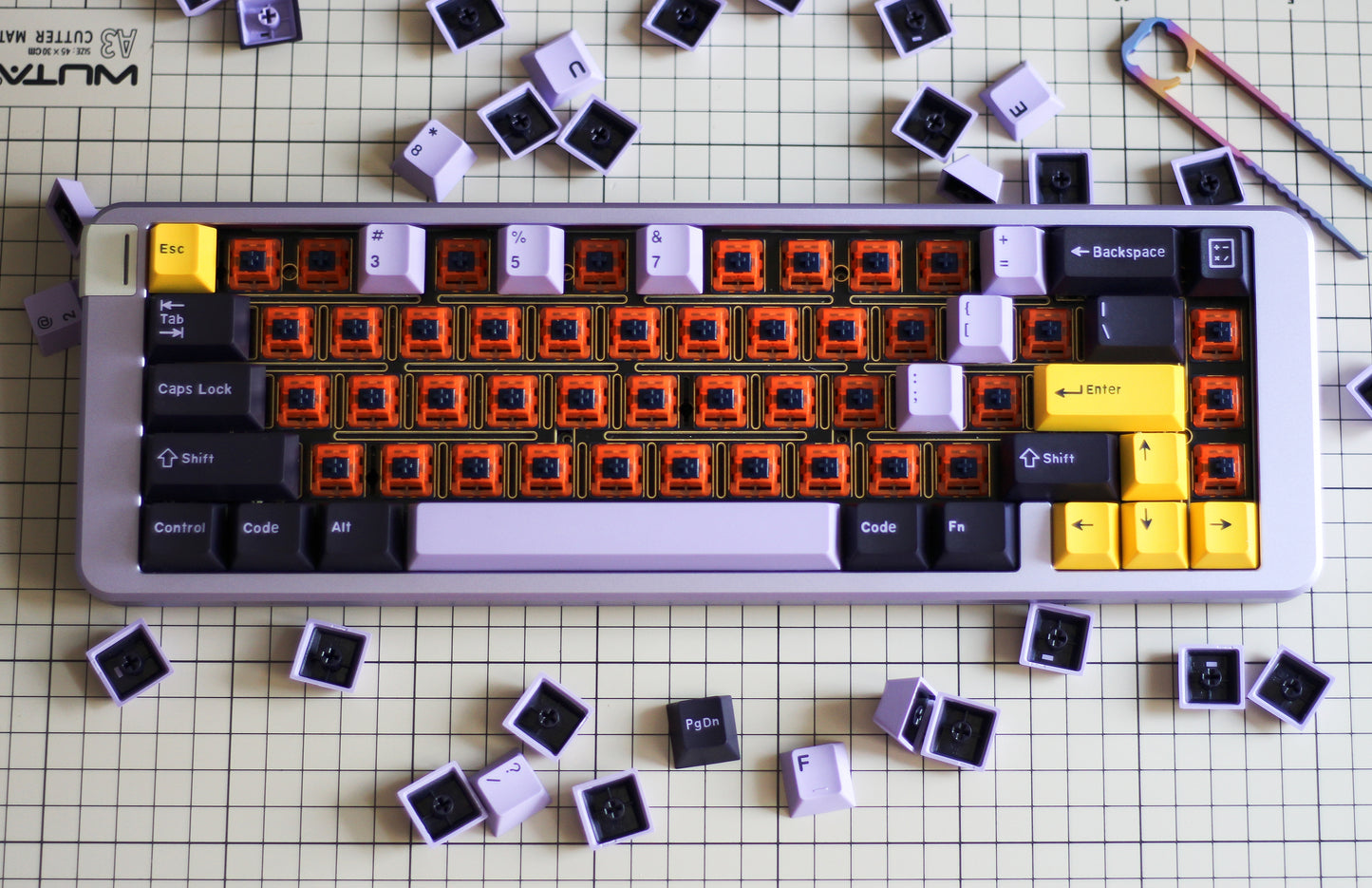 
                  
                    Yexia夜霞 Linear Switch (90pcs) By AregsKeyboard
                  
                